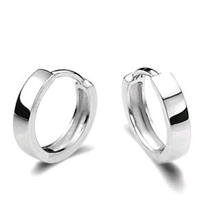 NEW 925 Silver Huggie Earrings